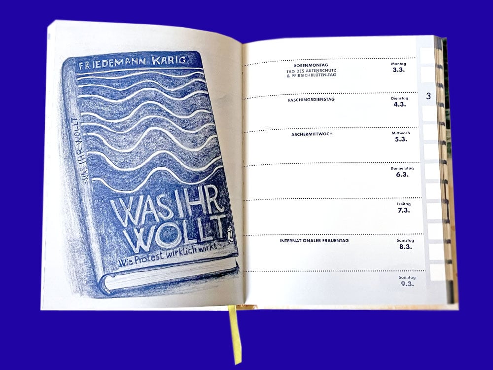Image of KALENDER  Skizzenkalender 2025