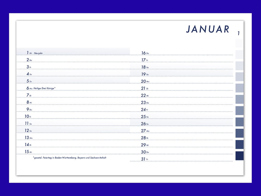 Image of KALENDER  Skizzenkalender 2025