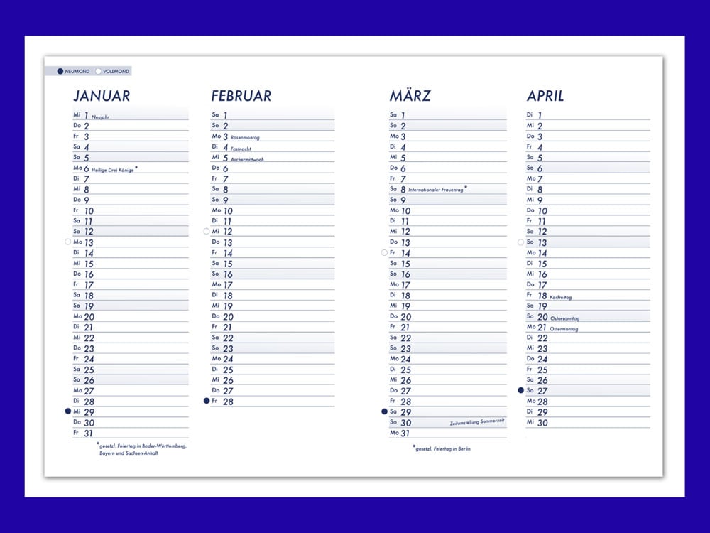 Image of KALENDER  Skizzenkalender 2025