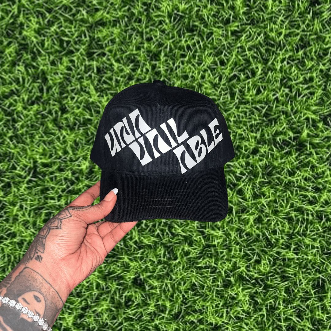 Image of Black Corduroy Glow Snapback 