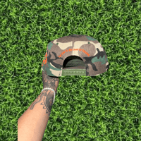Image 4 of Camoflauge Orange Snapback 