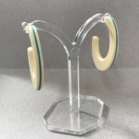 Image 7 of open back hoops (various colours)