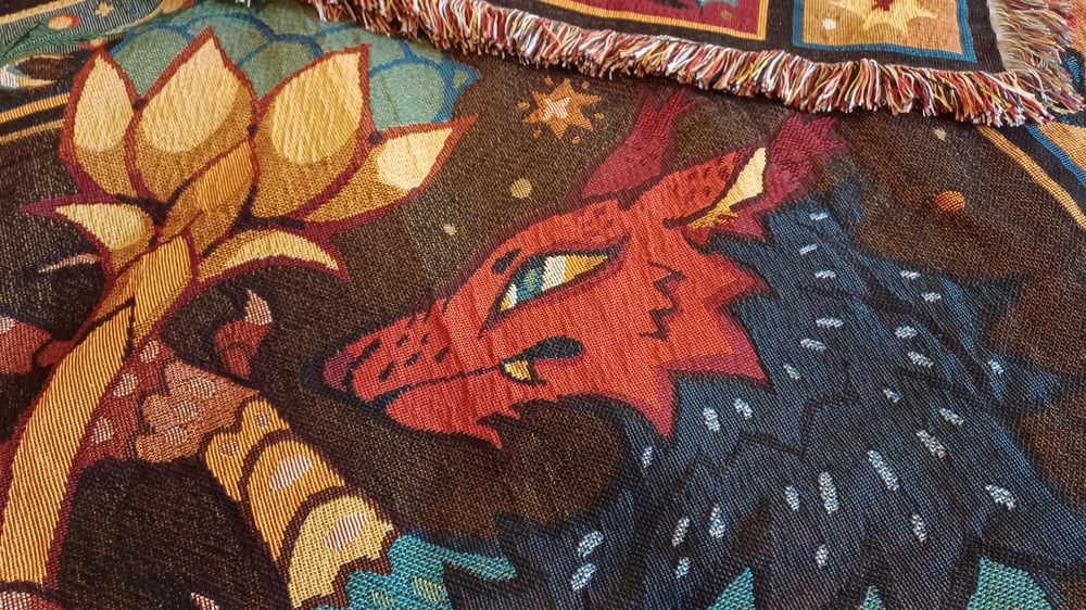 Image of 'Herald of Spring' Tapestry 