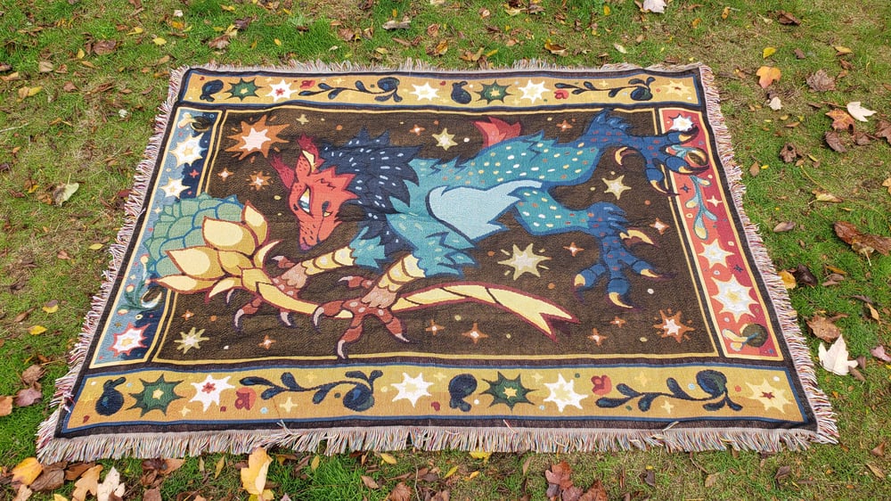 Image of 'Herald of Spring' Tapestry 