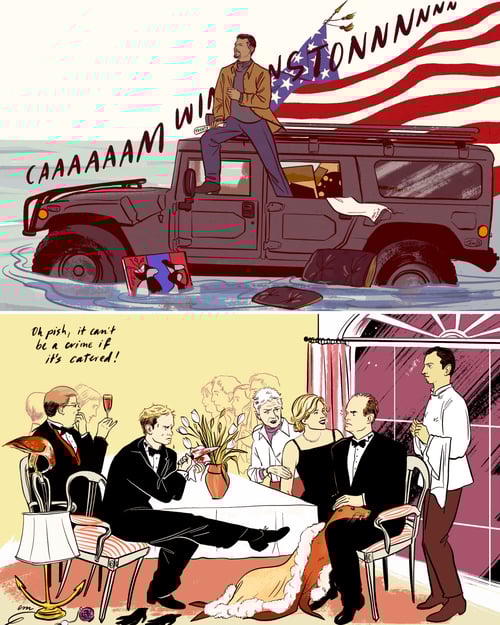 Image of Frasier's Fine Art Forgery Department Postcard Pack