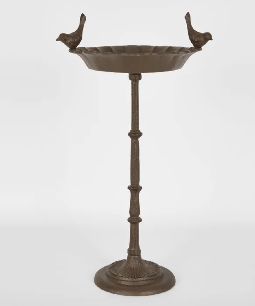 Image of Cast Iron Bird Bath