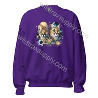 Image 5 of Celestial Serval & Caracal Sweatshirt