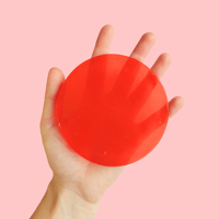 Image 3 of REMELTABLE PICK PAD BASE - red