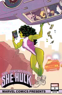 SENSATIONAL SHE-HULK #3 variant (signed)