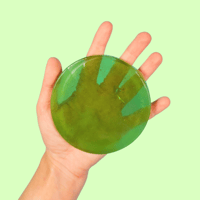 Image 3 of REMELTABLE PICK PAD BASE - green
