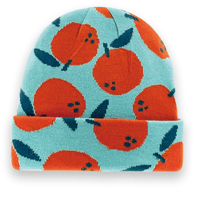 Image 3 of  Happy Shrooms, Floral, or Oranges Beanie