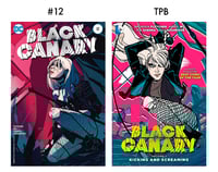 Image 4 of BLACK CANARY issues and trade paperbacks (signed)