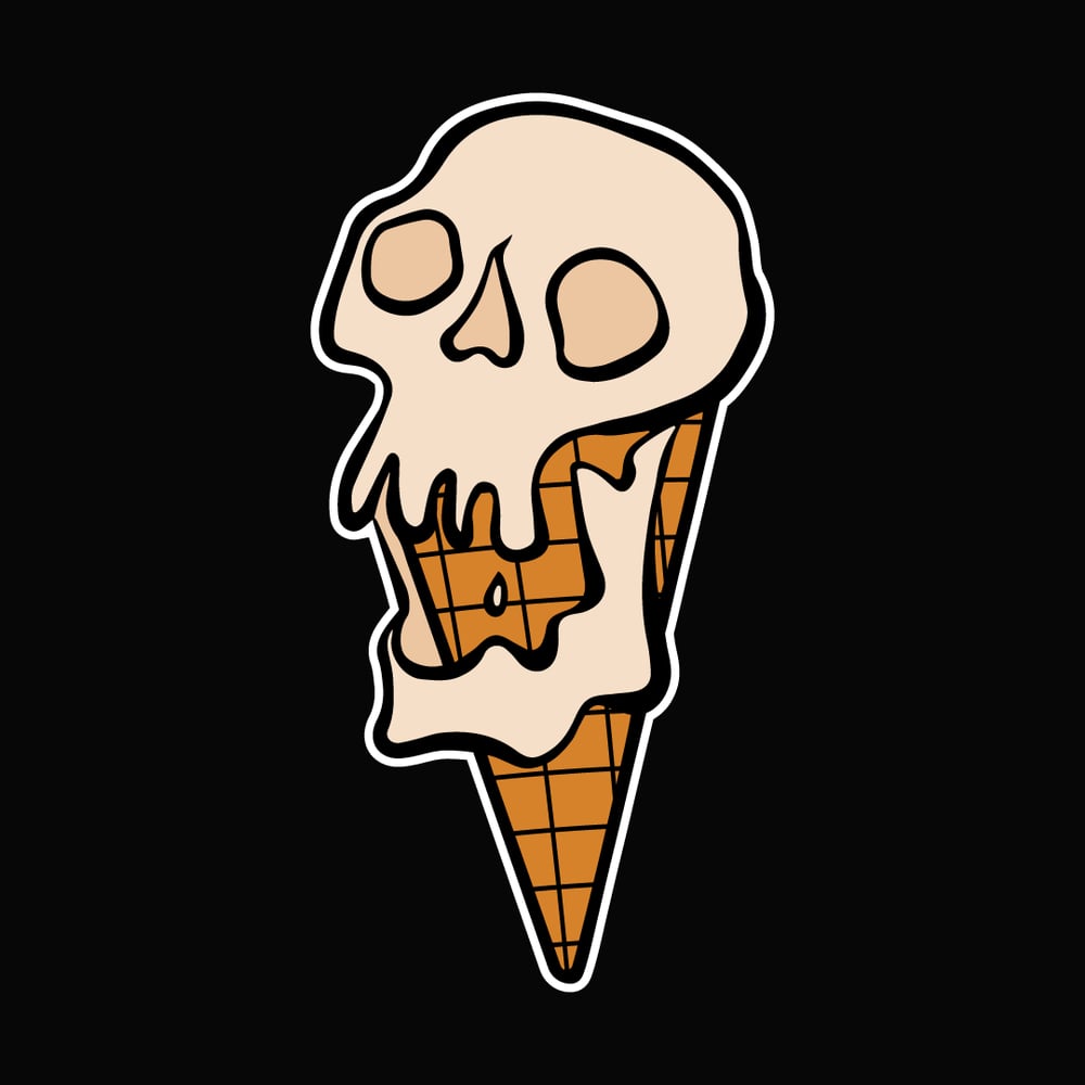 Image of (pre-order) ice scream enamel pin
