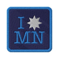 I [STAR] MN Patch (Dark Blue)