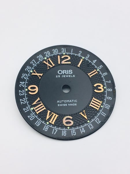 Image of Beautiful oris pointer calendar gents watch dial.32mm,mint condition