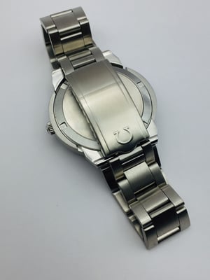 Image of Rare Omega Geneve Dynamic Sports Silver racer Automatic Vintage Mens Watch 41mm,Mint,