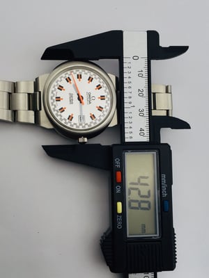 Image of Rare Omega Geneve Dynamic Sports Silver racer Automatic Vintage Mens Watch 41mm,Mint,