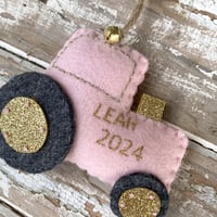 Image 2 of Tractor Christmas Tree Ornament