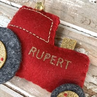 Image 4 of Tractor Christmas Tree Ornament