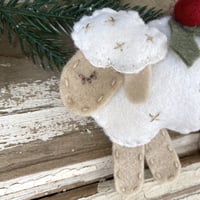 Image 2 of Sheep Christmas Ornament