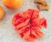 bear fall vibes scrunchie
