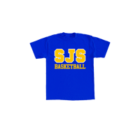 102 SJS Basketball - Royal Shirt