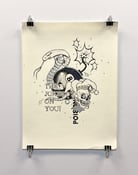 Image of "The Jokes On You!" Pog Drawing