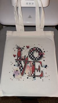 Image 3 of The Love Tote Bag 