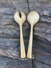 Image 2 of Flowering Gum Salad Servers