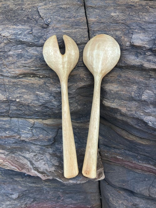 Image of Flowering Gum Salad Servers