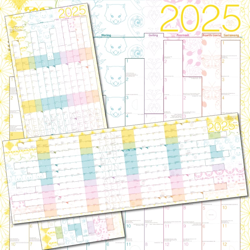 Image of BIG CALENDAR 2025