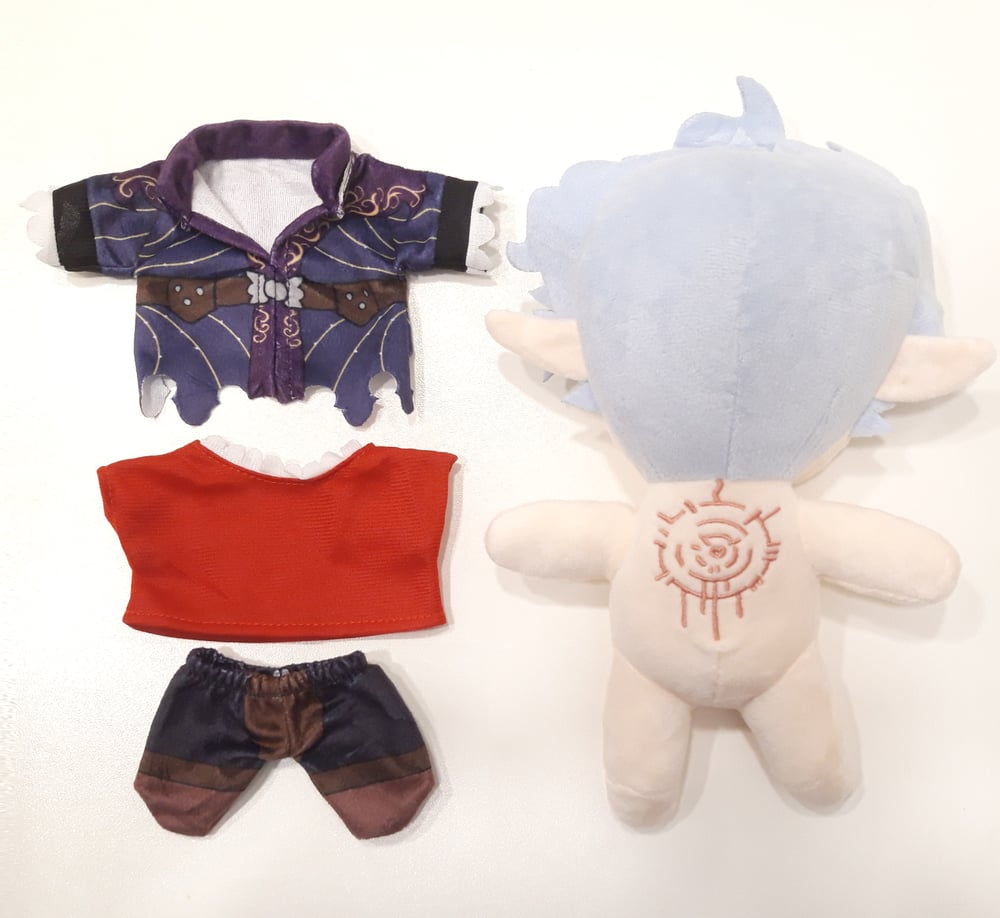 Astarion Plushie Default Armor Baldurs Gate 3 removable jacket BG3 origin companion vampire Preorder