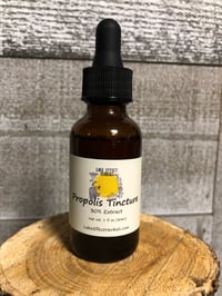 Image 1 of Propolis Tincture (extract) handcrafted from our honeybee hives
