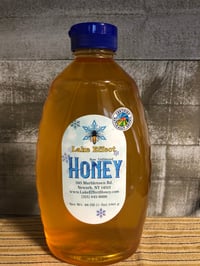 Image 1 of 3 Pound Bottle of Pure and Natural Raw Honey- Locust, Maple Trees in Finger Lakes area NY