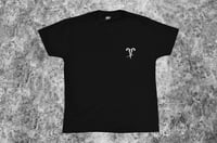 Image 1 of Essential Logo Heavy  Black T-shirt