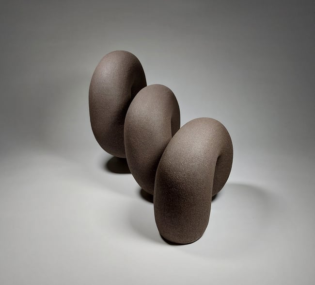 'Twisted' Ceramic Sculpture Code 203
