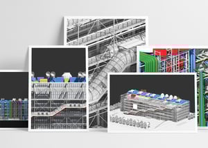   LE CENTRE POMPIDOU  