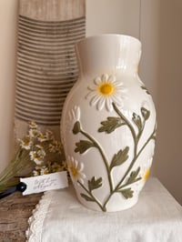 Image 1 of Ceramic Daisy Vases ( 2 sizes )