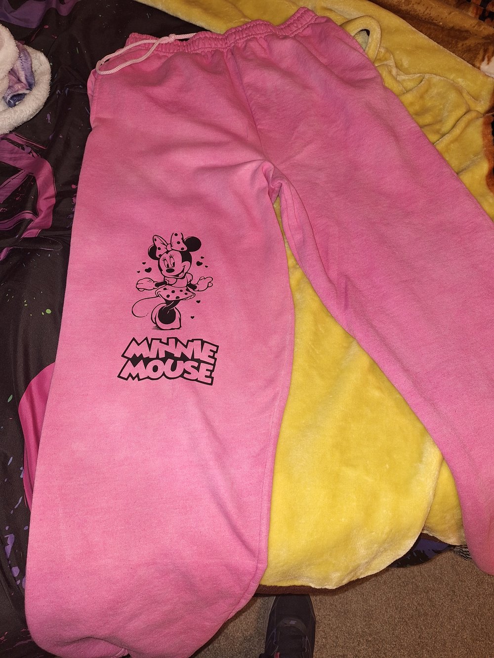 Image of Custom sweatsuit with minnie mouse ( Not for sale)