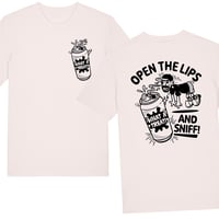 Image 1 of OPEN THE LIPS AND SNIFF - VINTAGE WHITE
