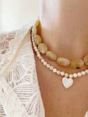 Collier EDEN // Beige