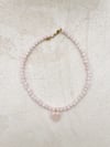 Collier EVA // Quartz Rose 