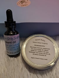 Beard balm & oil set