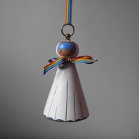 Image 3 of teru teru bozu girl with rainbow ribbon