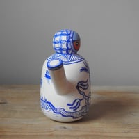 Image 4 of Fundraiser for Gaza: Blue & White Teapot