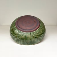 Image 2 of Bol vert rayures 
