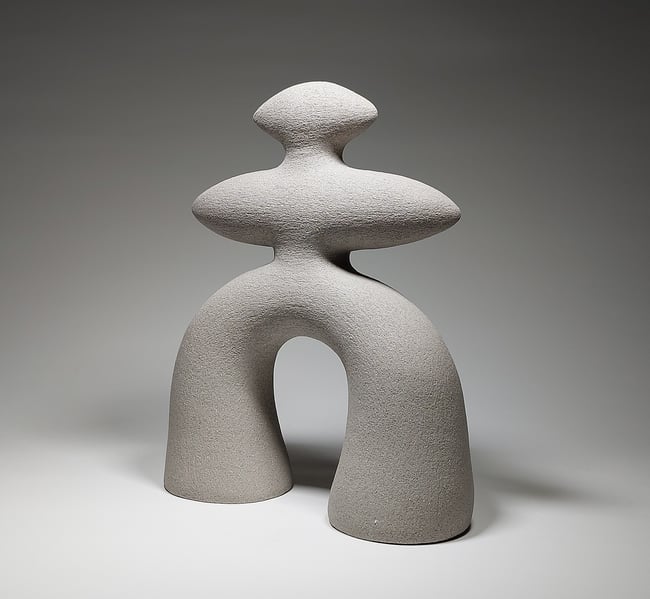 First Step - Contemporary Figurative Ceramic Sculpture 