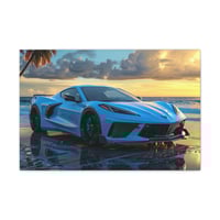 Image 2 of Corvette C8 Canvas       
