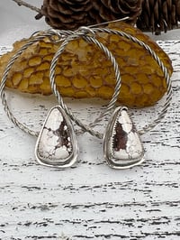Image 5 of Wild Horse Jasper Hoops
