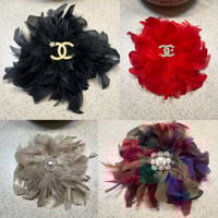 Image of Large Feather Brooch Pin
